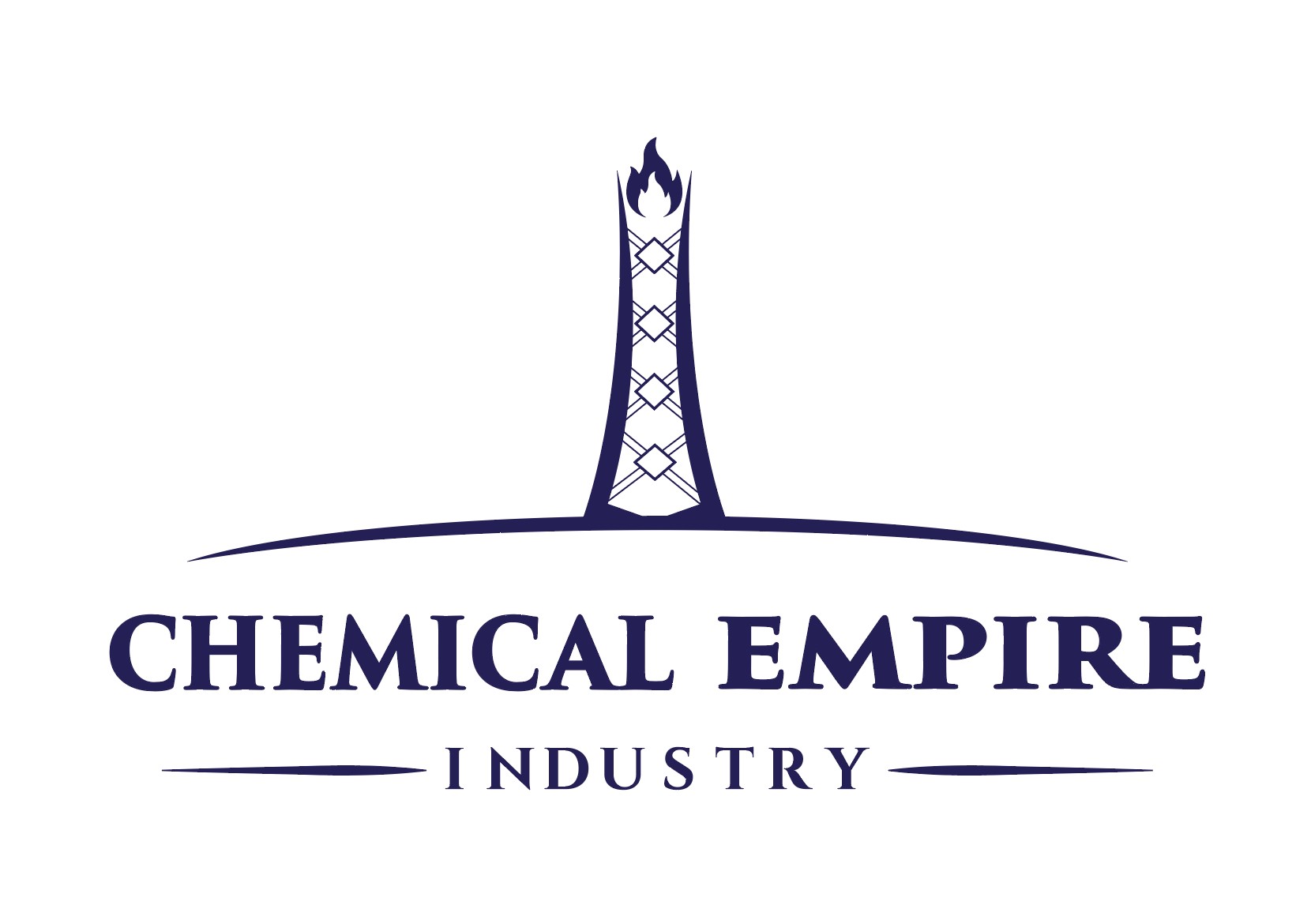 LOGO INDUSTRY BLEU